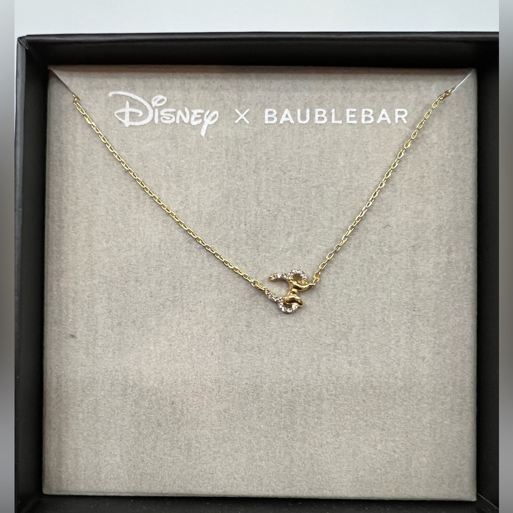 BAUBLEBAR Disney Minnie Mouse Asymmetrical Necklace New In Box